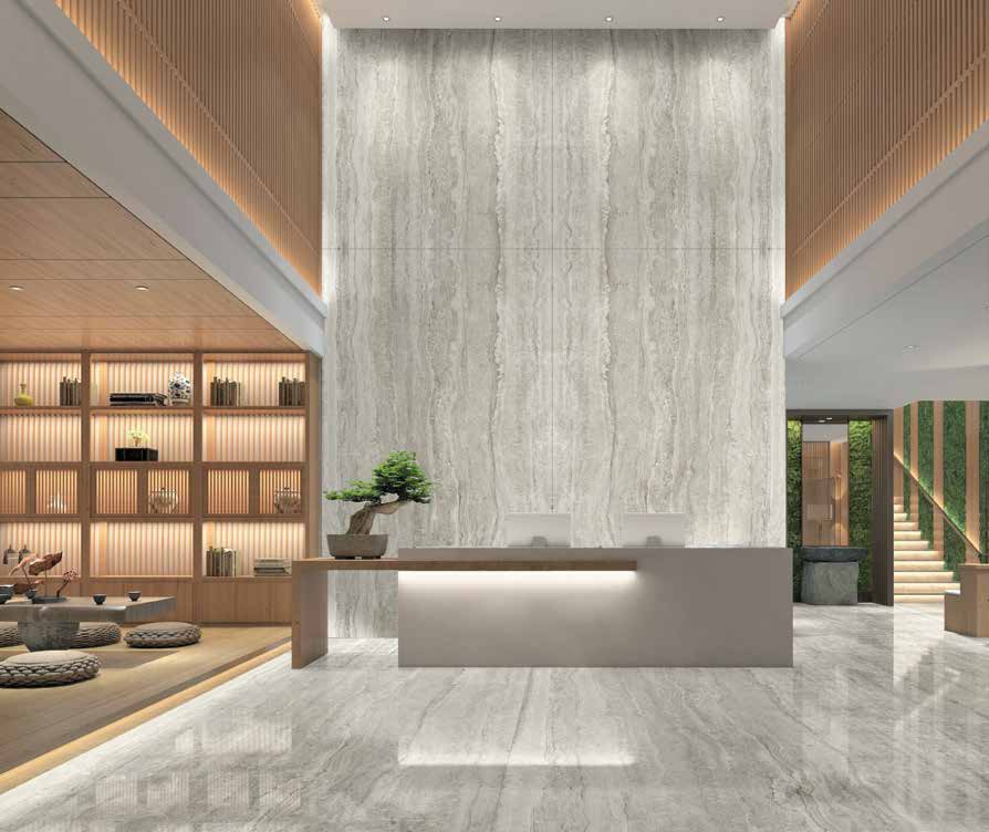 Travertino White